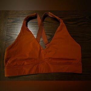 Fabletics Sports Bra - Large, Burnt Orange